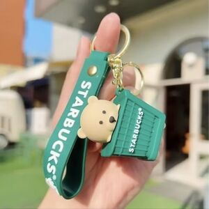 Starbucks Bear  Keychain